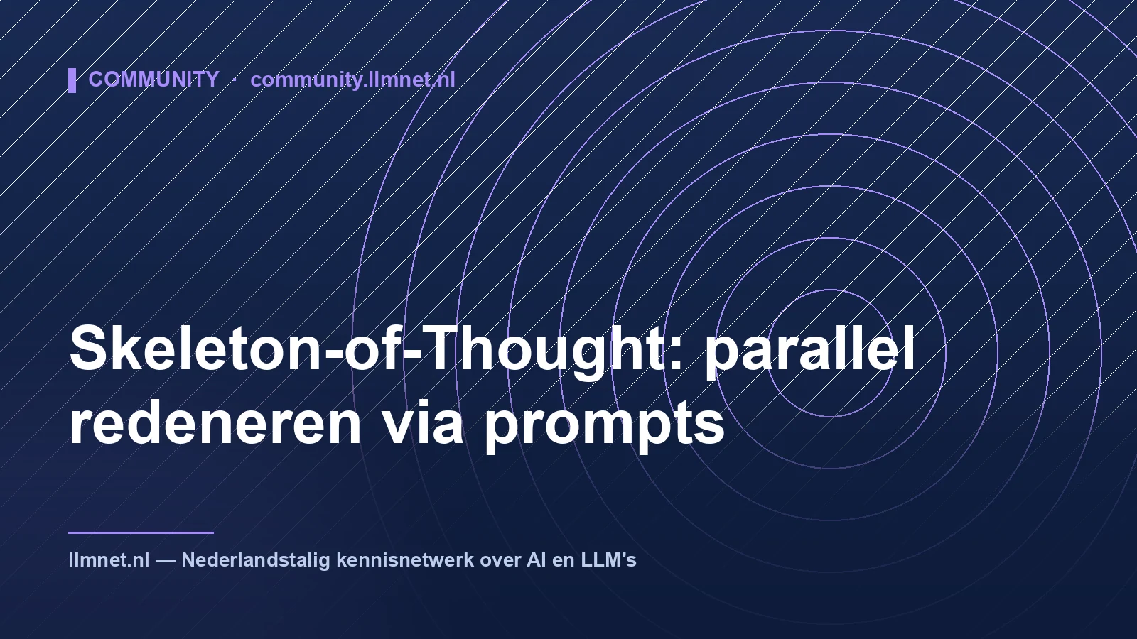 Skeleton-of-Thought: parallel redeneren via prompts