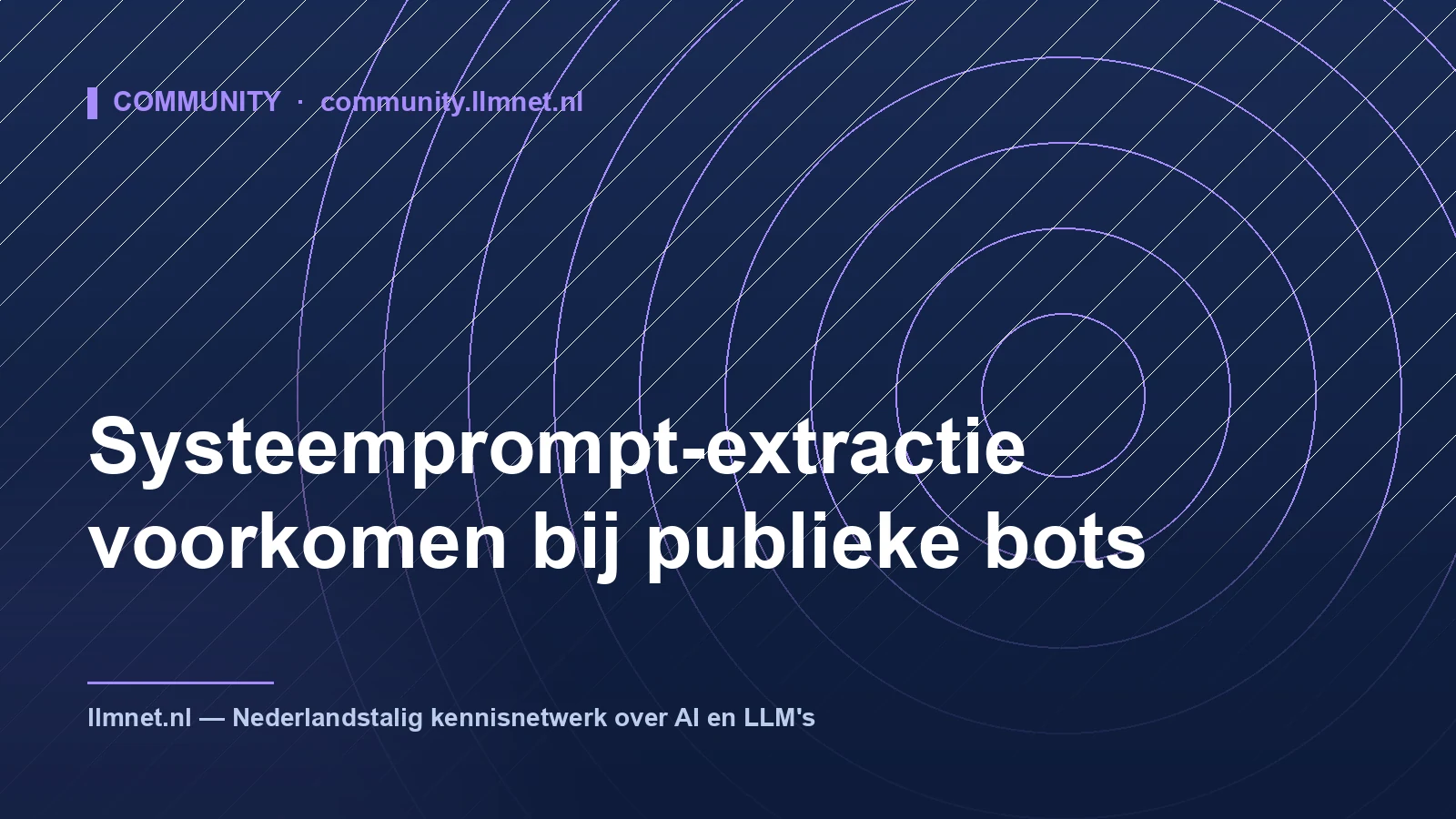 Systeemprompt-extractie voorkomen bij bots